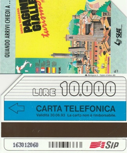 Scheda telefonica usata 151 - scheda,