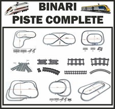 Binari piste circuiti - binari, completi