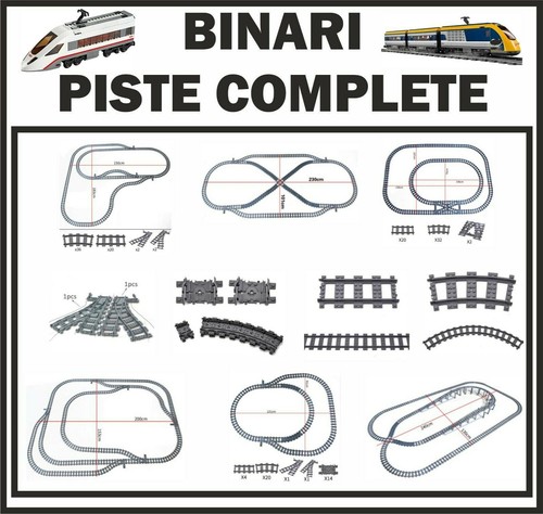 Binari piste circuiti - piste,