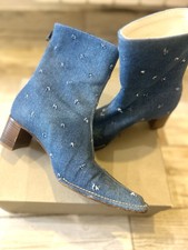 Stivaletti Laura Bellariva Jeans Forato Cuoio Naturale N.37