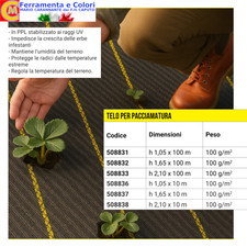 Telo Pacciamatura Nero PPL