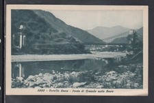Cartolina Varallo Sesia Ponte di Crevola sul Sesia AB2149