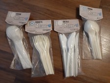 POSATE IN PLASTICA ANNI 60/70-  MAGAZZINI GAMMA - CONFEZIONE  ORIGINALE