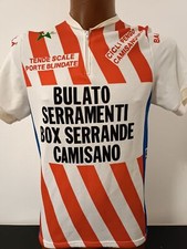 maglia anni 80'S ciclismo originale vintage team BULATO SERRAMENTI CAMISANO TG L