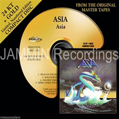 Asia self titled audio - asia,