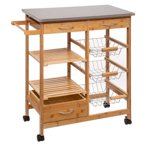 Carrello cucina con ruote - carrello,