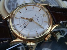 Orologio da polso Revue Thomenn Cricket come nuovo sveglia vintage uomo uomo uomo uomo cinturino coccodrillo