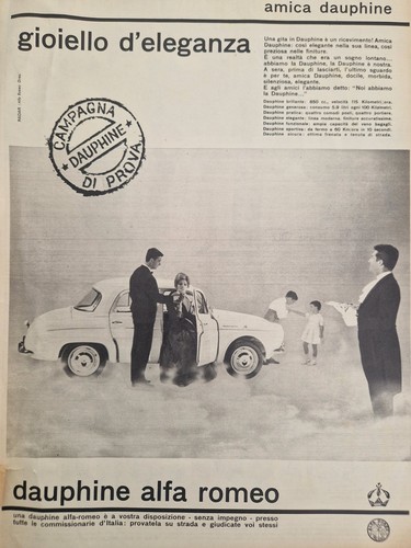 Alfa romeo dauphine - alfa,