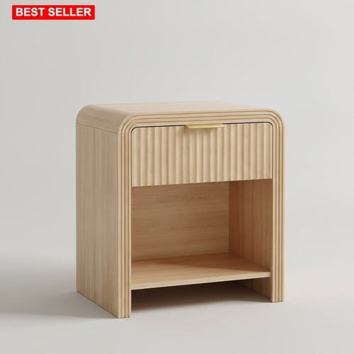 Comodino legno cassetto - legno,