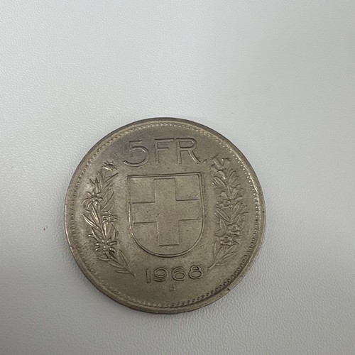 Moneta svizzera franchi - svizzera,