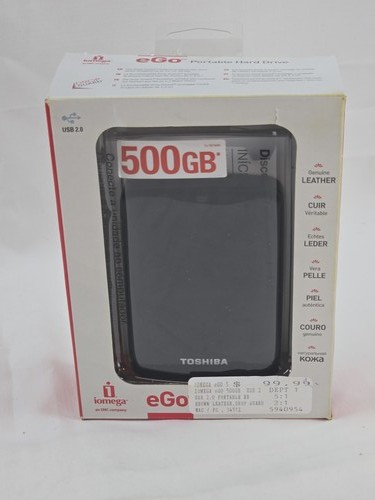 Iomega ego toshiba - iomega, 500