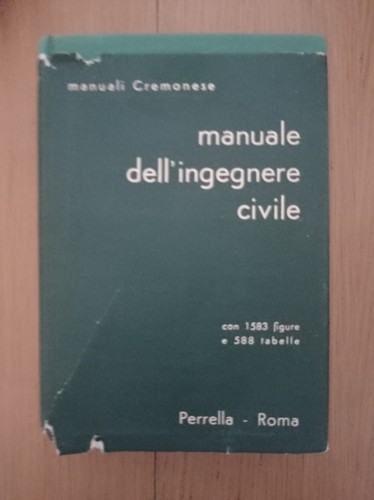 Manuale dell ingegnere civile - manuale,