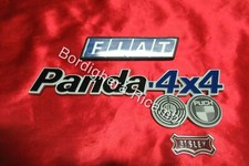 FIAT PANDA 4X4 SISLEY SCRITTA STEMMA SIGLA STEYR PUCH BAULE COFANO POSTERIORE