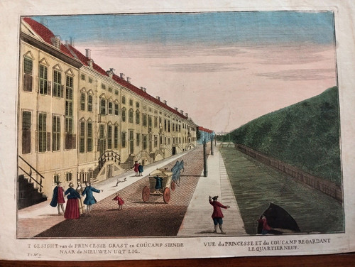 1780 vue optique veduta - vue, d'optique