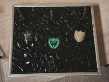 Quadro Artigianale In Resina Epossidica Tris Dompé Centrale Luminosa