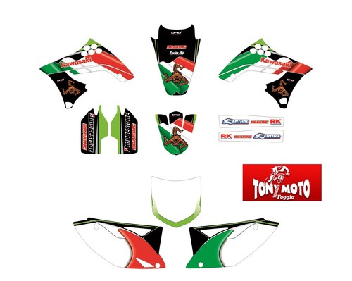 Kit grafiche monster kawasaki - grafiche,