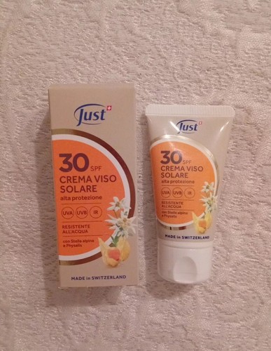 Crema viso solare just - crema, alta