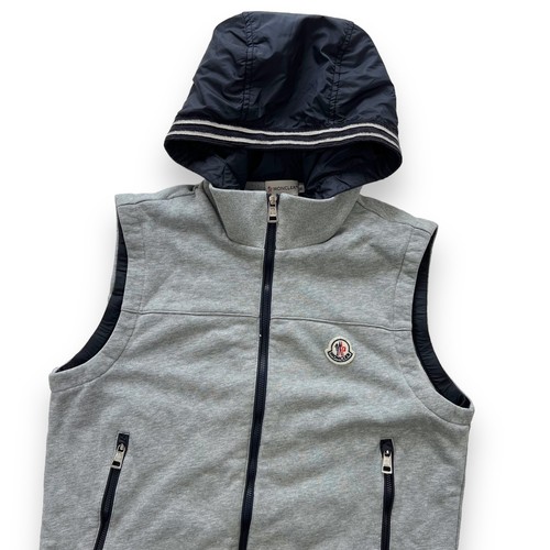 Gilet moncler grigio con - gilet,
