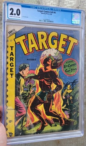 Target comics cgc - comics, #6
