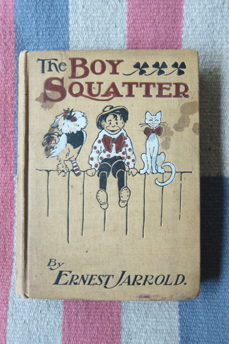 Antique 1902 the boy squatter - antique,