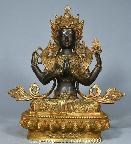Scultura tibet bronzo - scultura,