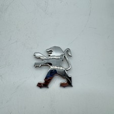 SCRITTA PEUGEOT LOGO EMBLEMA SIGA BADGE FREGIO ORIGINALE L-224