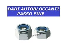 DADO M18X1,5 AUTOBLOCCANTE PASSO FINE ALTO 982 BASSO 985 IN ACCIAIO ZINCATO