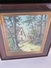 vecchio quadro dipinto a mano