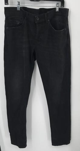 Jeans dondup george uomo nero - jeans,