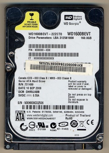 Hard disk sata 160 - hard,