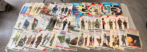 Osprey book lot - lot, (39)