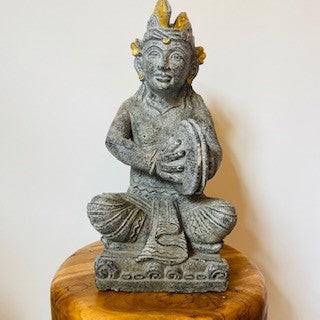 Scultura pietra statua etnica