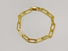 Bracciale uomo vero oro giallo
