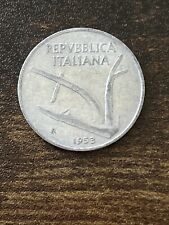 1953 Italia 10 Lire Alluminio