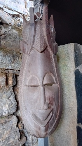 Maschera africana legno - maschera,