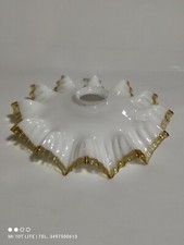 art decò lampada a sospenzione opalina boccia lampadario murano anni 50