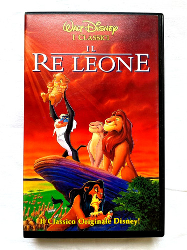 Leone vhs video cassetta - leone,