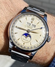 Rarissimo Rolex 8171 Padellone fasi lunari acciaio inox dal 1949/1951