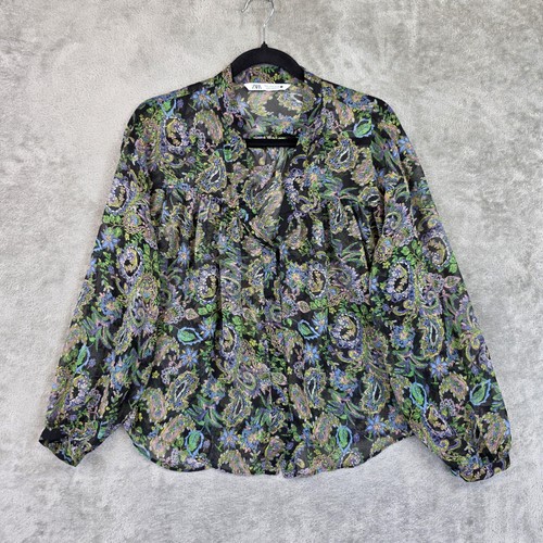 Blusa zara donna multicolore - donna, m