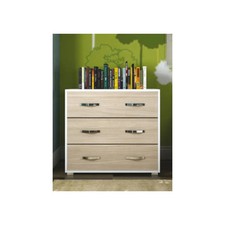 LINEA MODERN CASSETTONE 3C OL/BI 91X45XH81CM