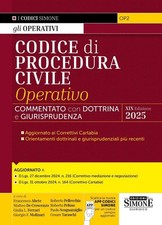 Codice di procedura civile operativo. Annotato con dottrina e giurisprudenza. Co