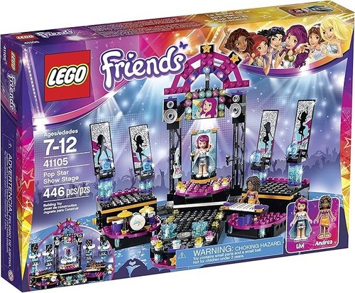 Lego friends pop star - star, show
