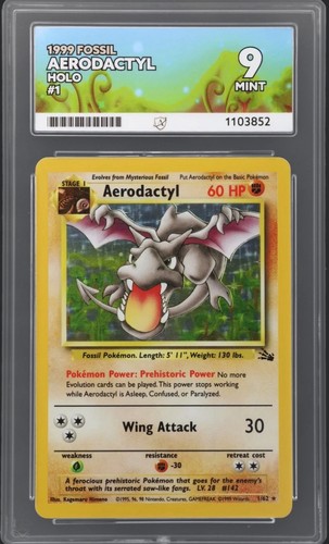Pokemon aerodactyl fossil 62 - aerodactyl,
