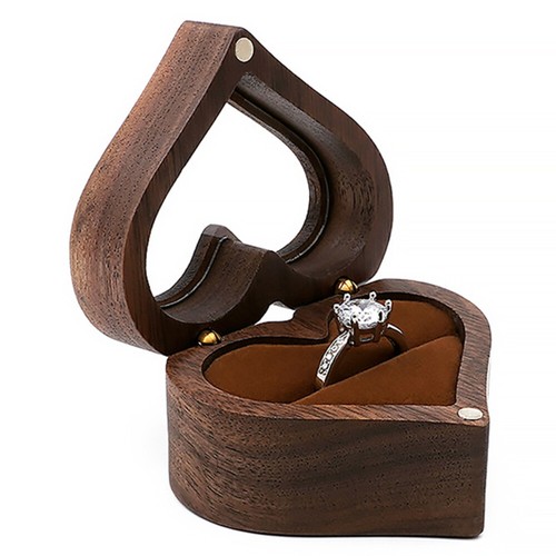 Scatola porta anelli legno - scatola,