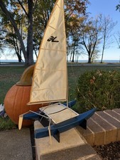 Vintage raro Hobie Cat barca a vela grandi laghi ca. Modello Non Dumas anni 60