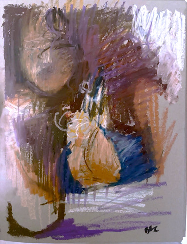Dipinto olio pastello