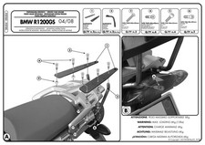 SUPPORTO TOP CASE BMW R 1200GS