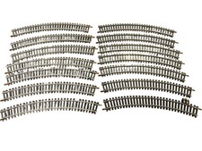14x Curved Model Train Track LIMA N3030 R-360 Railway Set OO Hornby Bundle Pack