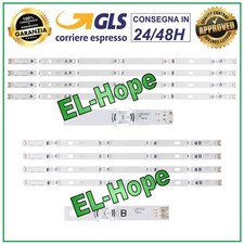 KIT 8 BARRE STRIP LED PER TV LG 47" AGF78400901 AGF78401001 6916L-1715A/1716A 