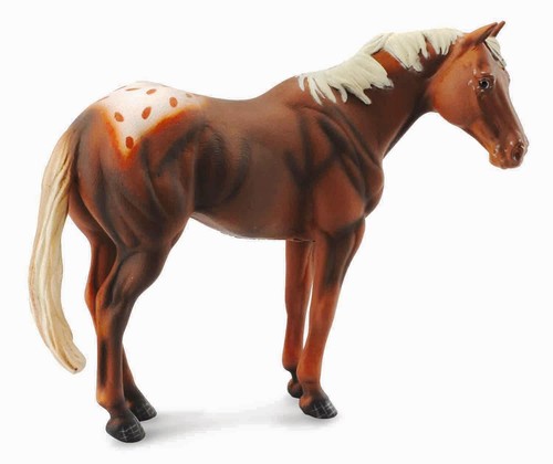 Collecta chestnut appaloosa - chestnut,